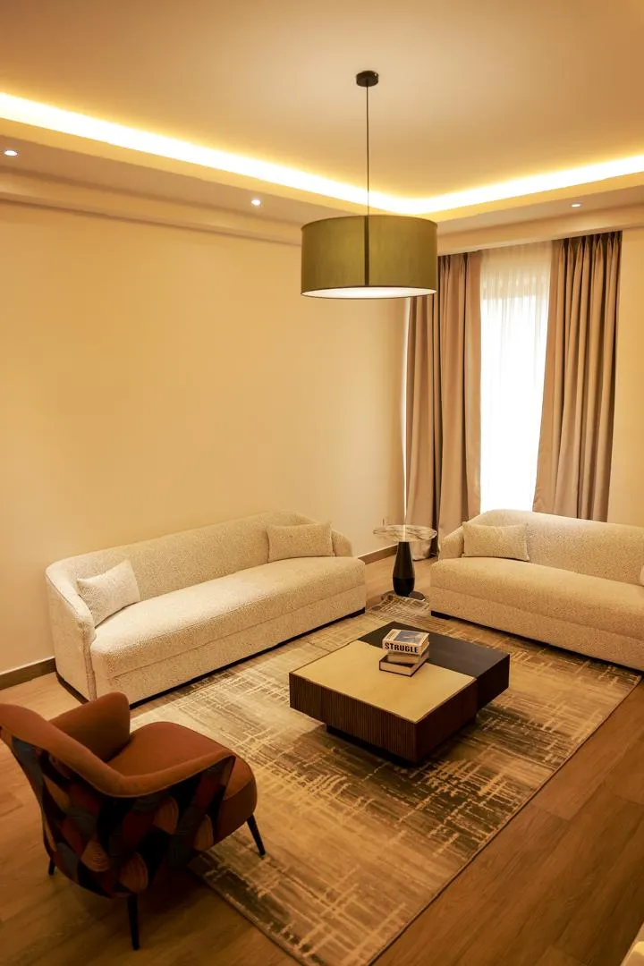 Berga's residence living room